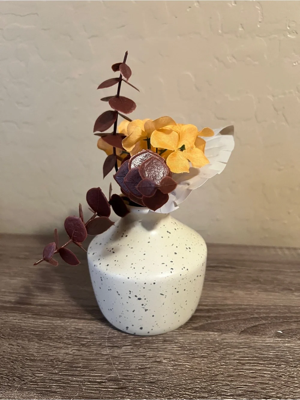 Target Bullseye Potted Floral Fall Ceramic Vase Flowers NWT